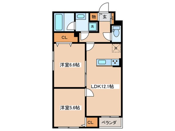 KDXレジデンス池袋要町の物件間取画像